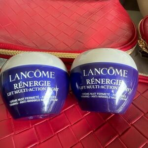 Lancome Renergie Lift multi-action Night skincare set x2